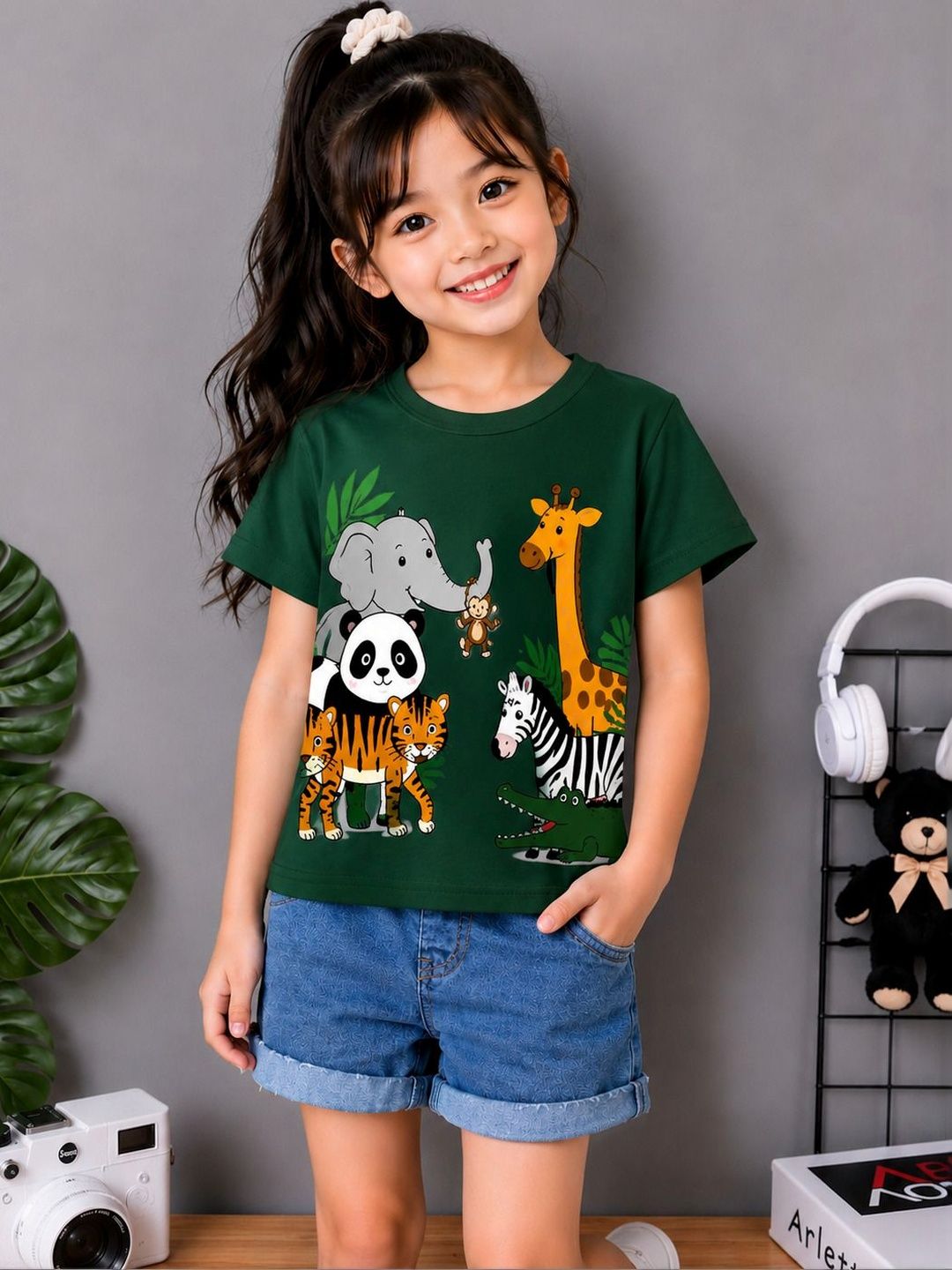 YK Kids Printed T-shirt-picture-56