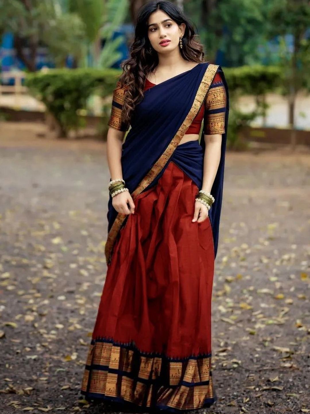 R K INFINITIVE Unstitched Lehenga & Blouse With Dupatta-picture-25