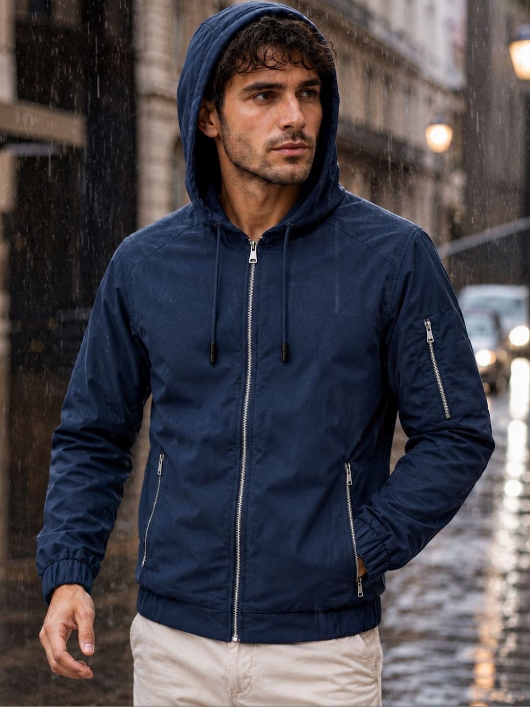 MIA FASHION Hooded Rain Jacket-picture-26