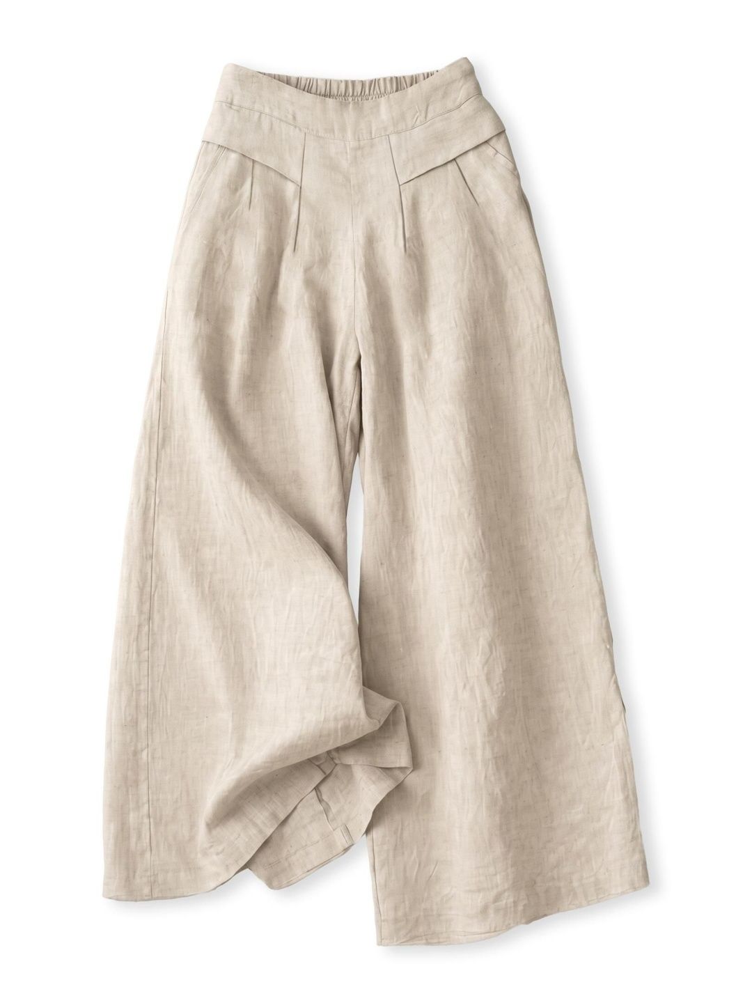 Komfort By Tikhi Imli Women Relaxed Easy Wash Pleated Trousers-picture-36