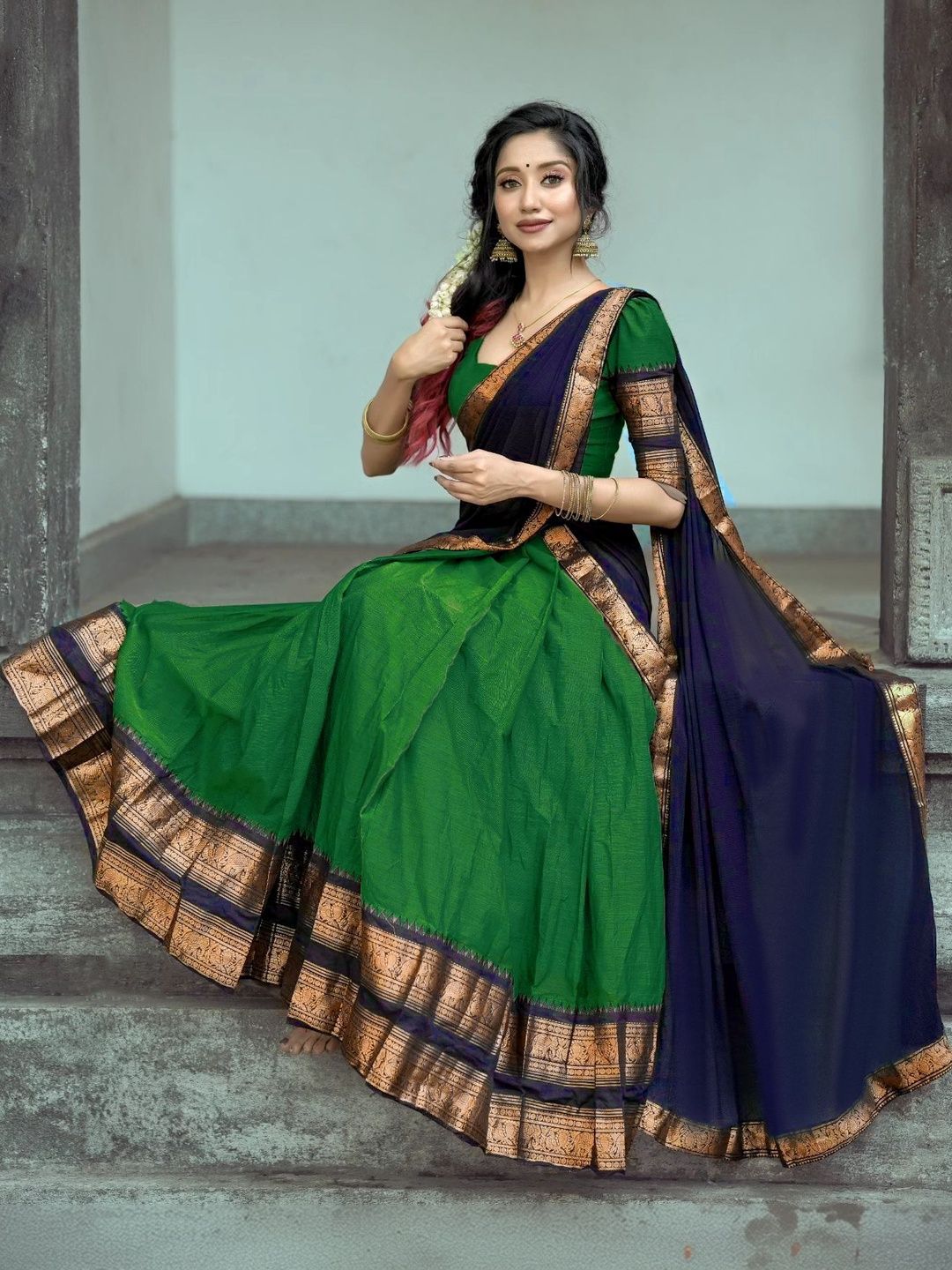 R K INFINITIVE Unstitched Lehenga & Blouse With Dupatta-picture-29