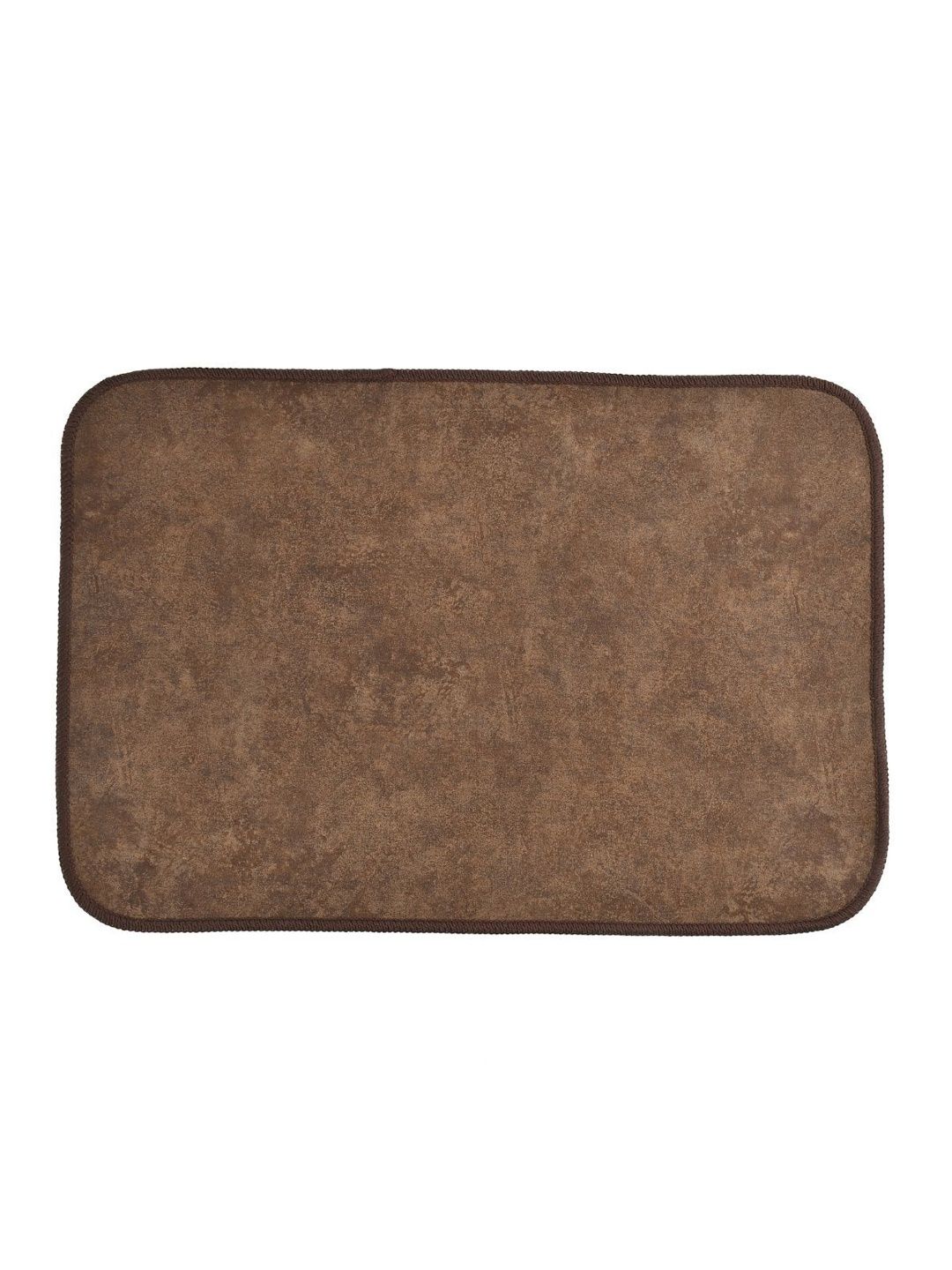 Florida Coffee Brown Self Designed Anti Skid Indoor Doormats-image-45