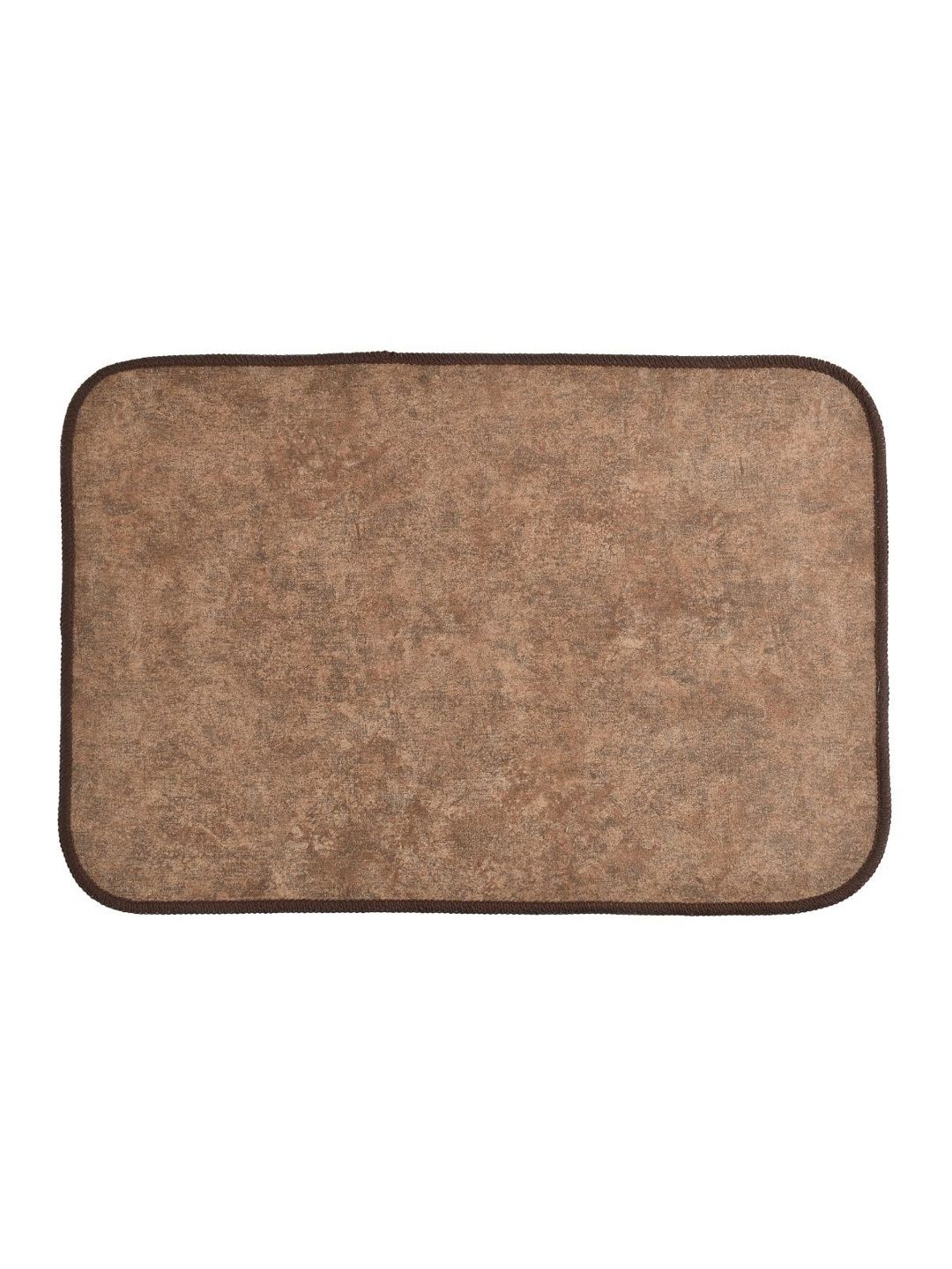 Florida Camel Brown Self Designed Anti Skid Indoor Doormats-image-24