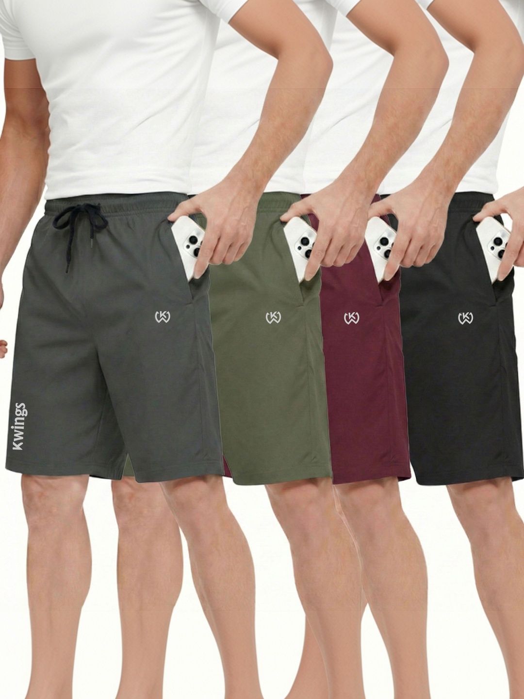 KWINGS Men Training or Gym Shorts-picture-12