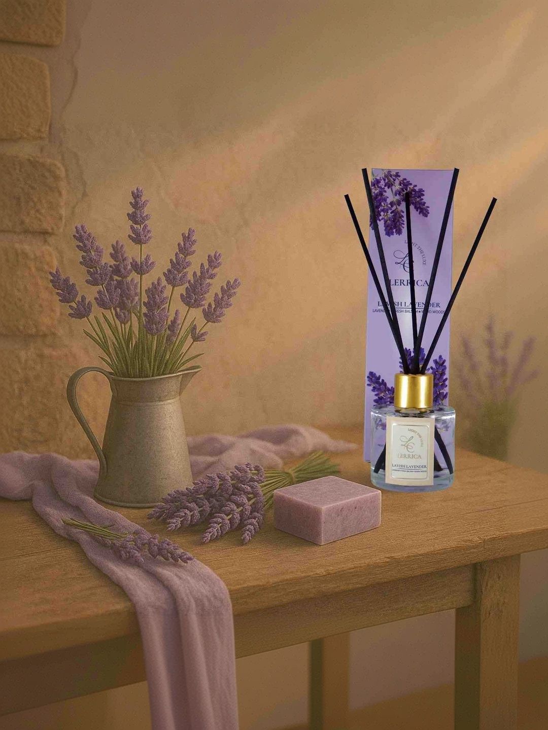 LERRICA Lavish Lavender Scented Reed Diffuser - 50 ml-image-27