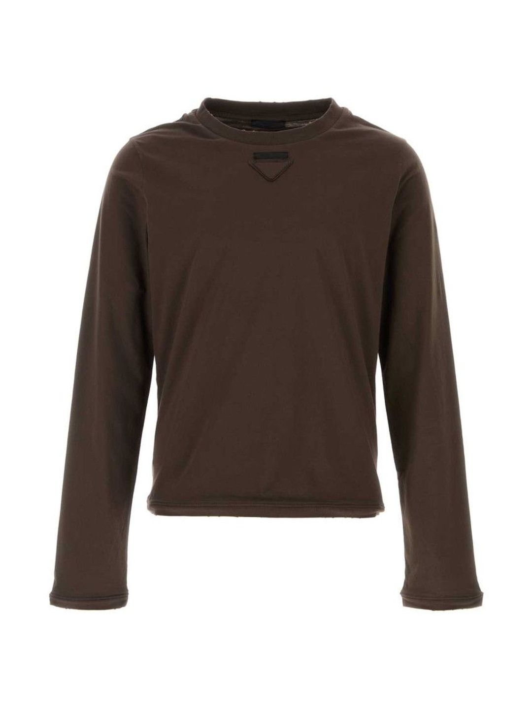 Dark Brown Solid T-Shirt-image-15