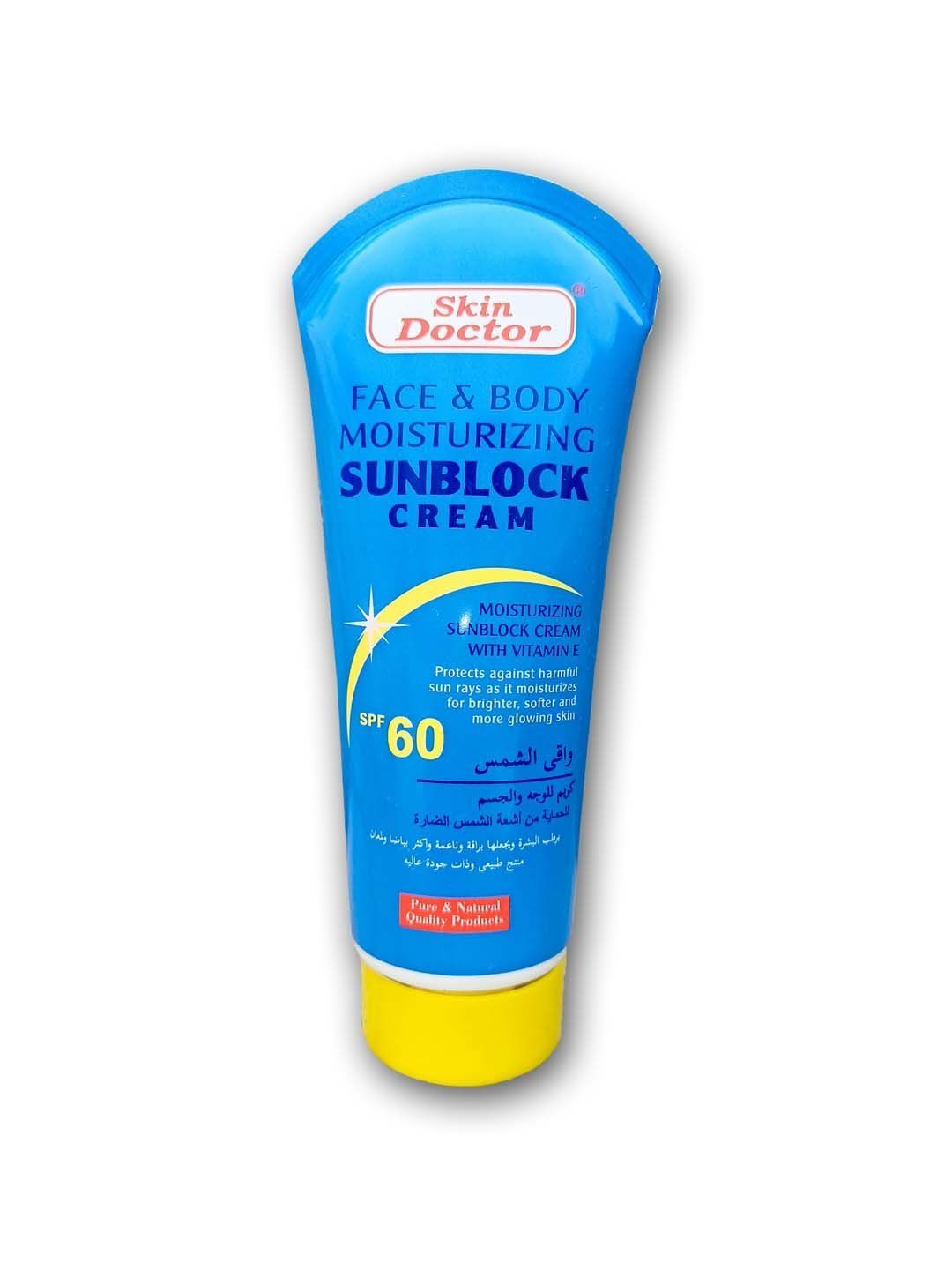 Skin Doctor Face & Body Moisturizing Sunblock Cream SPF 60 - 170 g-image-17