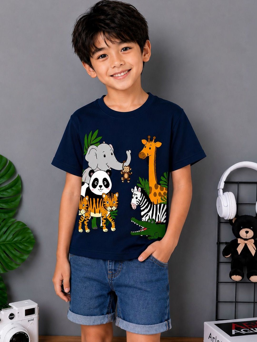 FIONAA TRENDZ Kids Printed T-shirt-picture-19