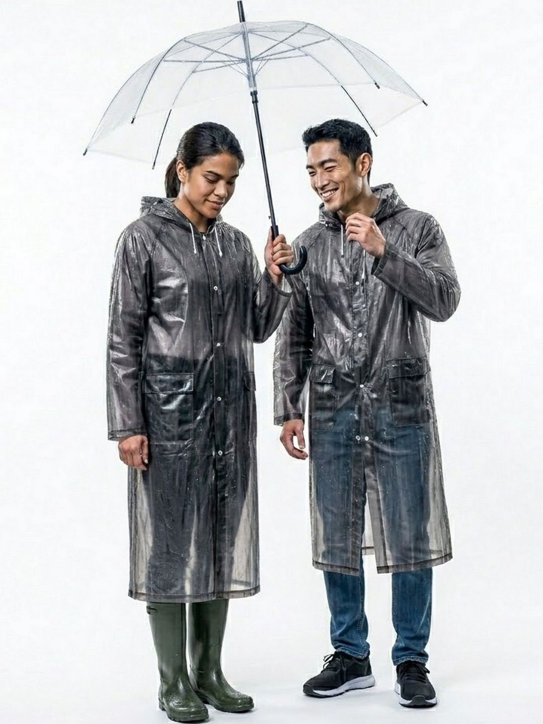 Infispace Reusable Hooded Rain Jacket-picture-47