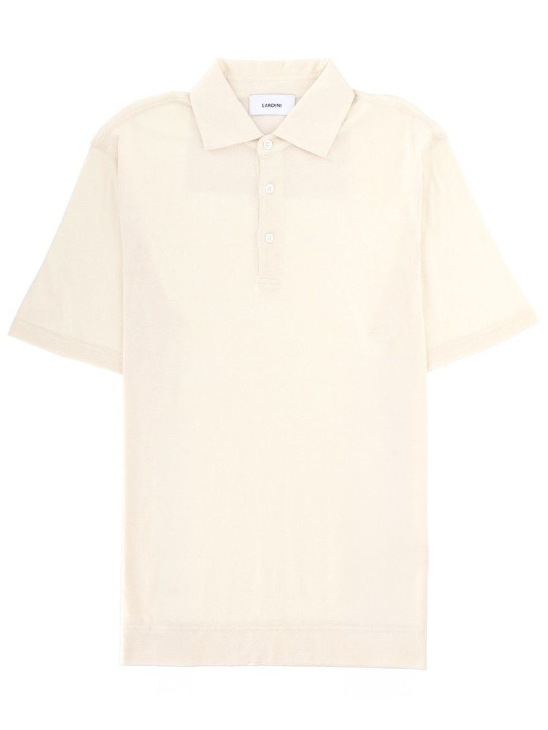 Off White Solid Polo-image-27