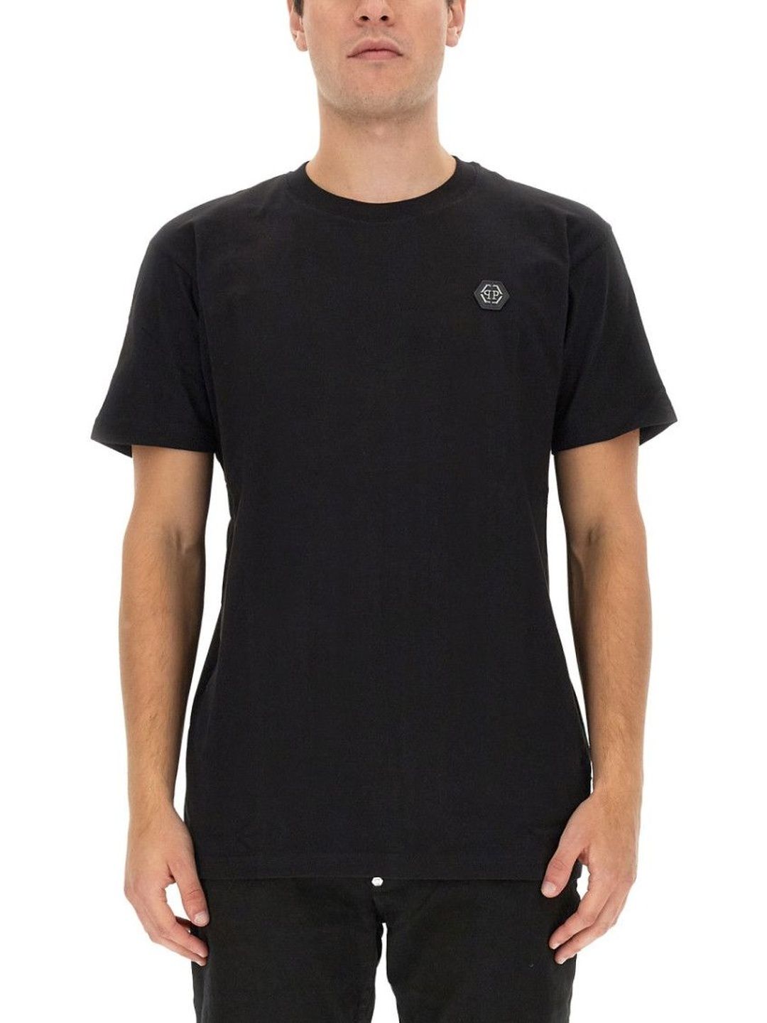 philipp plein Black Crew Neck T-Shirt-picture-22