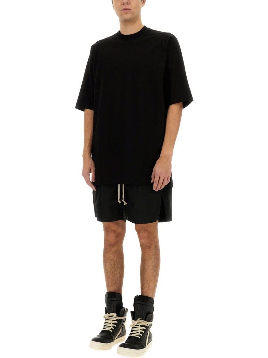 Rick Owens Black Short Sleeves T-Shirt-picture-29