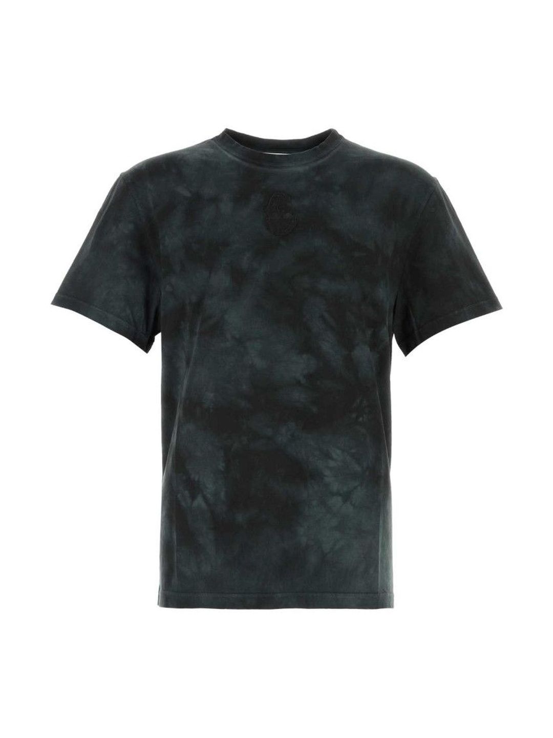 Alexander McQueen Tie and Dye Round Neck Short Sleeves Regular Fit Cotton T-shirt-image-36