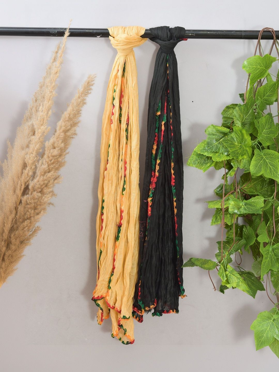 Kuhika Dupatta with Thread Work-picture-50