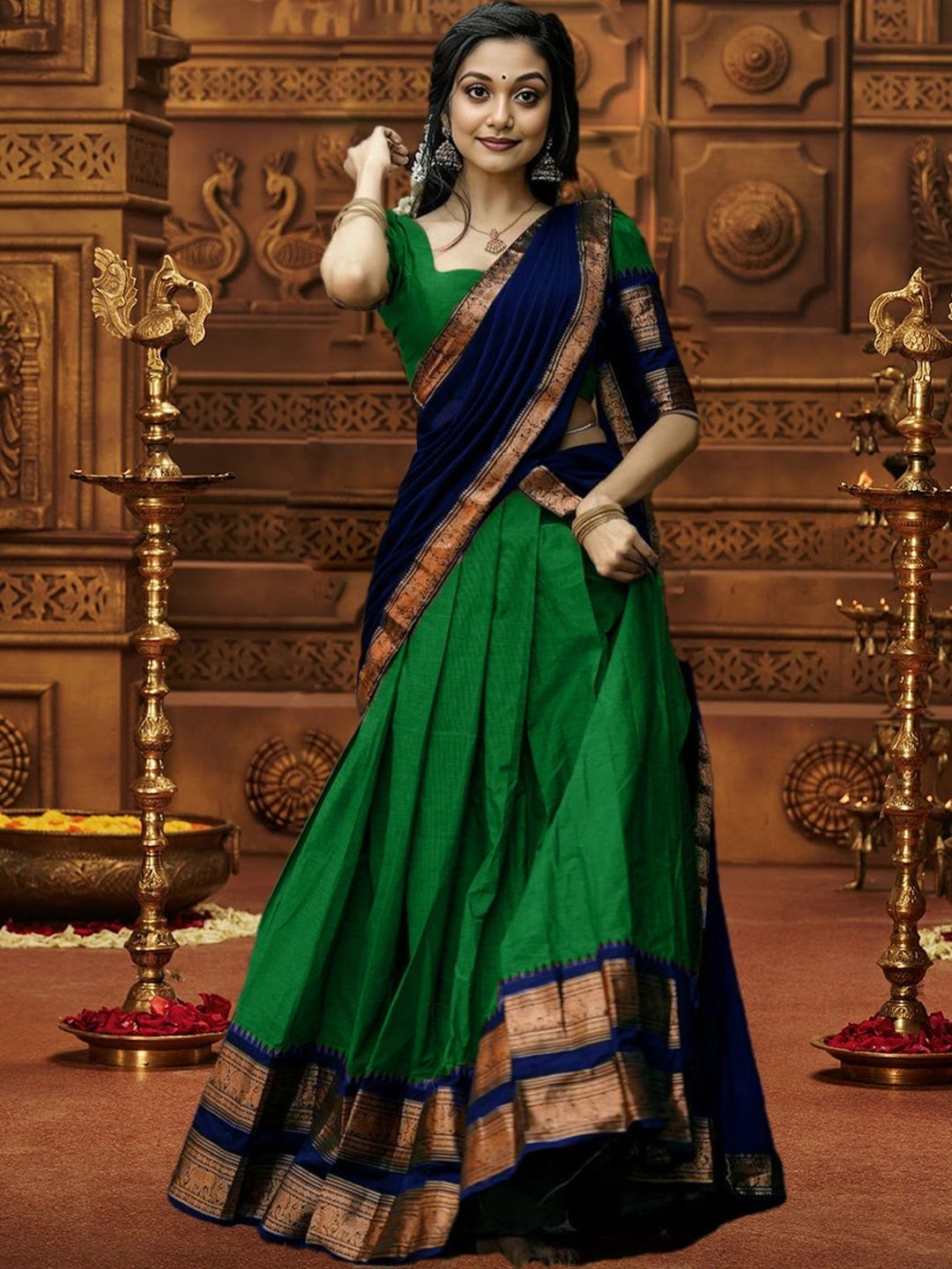 R K INFINITIVE Unstitched Lehenga & Blouse With Dupatta-picture-37