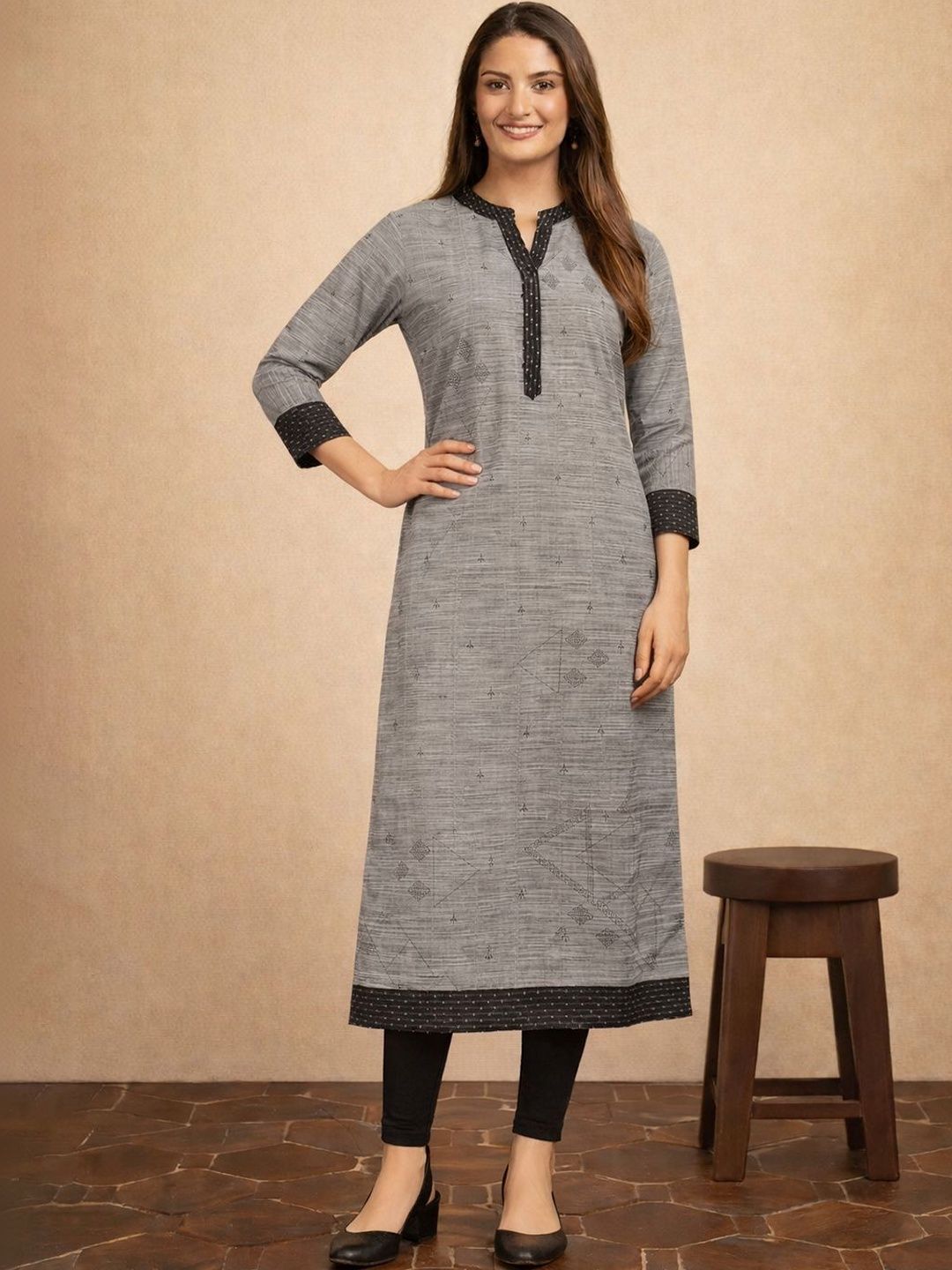 Jevi Prints Women Ethnic Motifs Kurta-picture-17