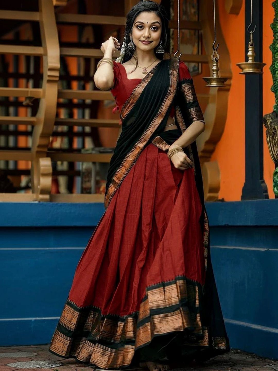 R K INFINITIVE Unstitched Lehenga & Blouse With Dupatta-picture-38