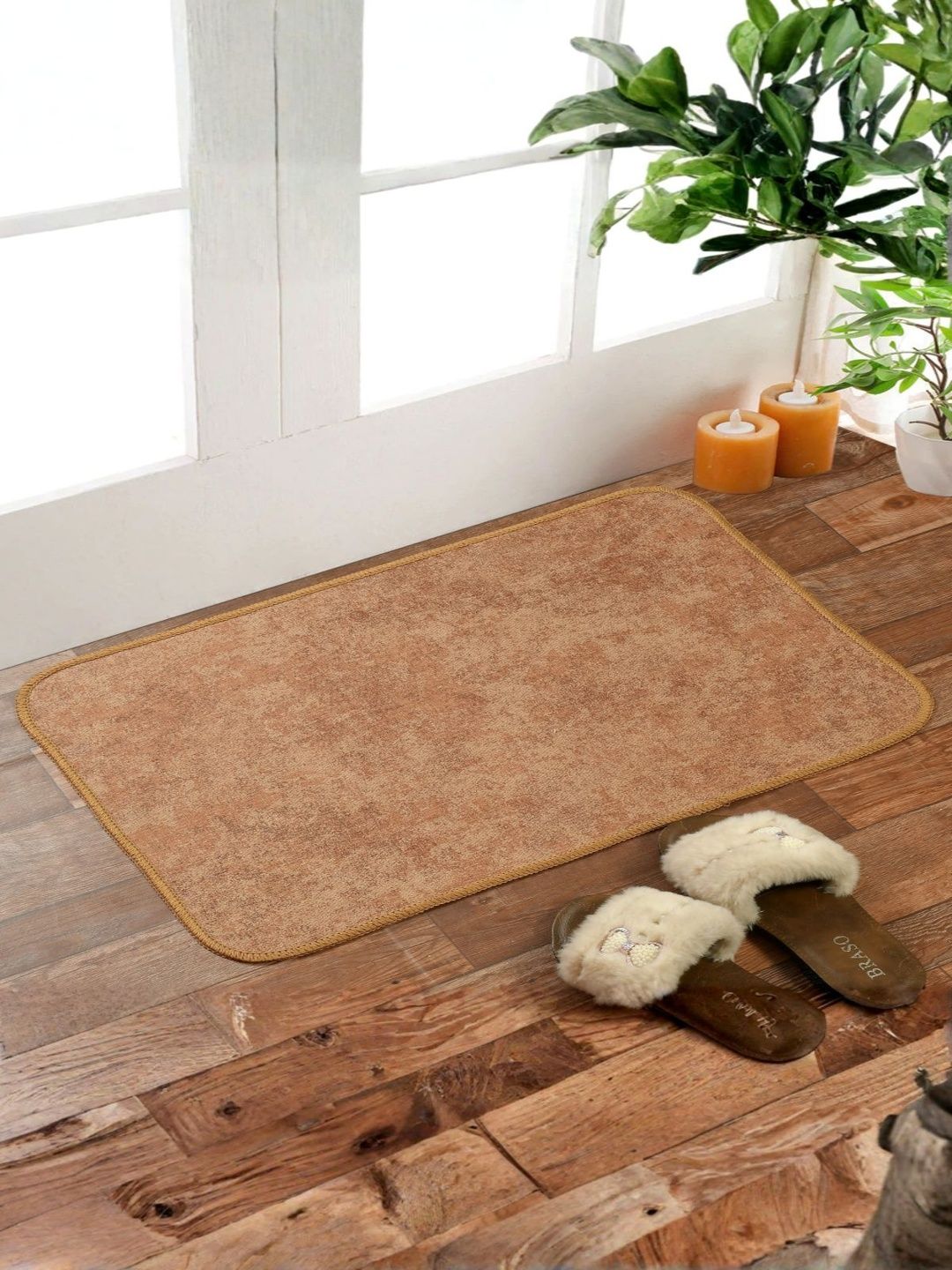 Florida Brown Self Designed Anti Skid Indoor Doormats-image-32
