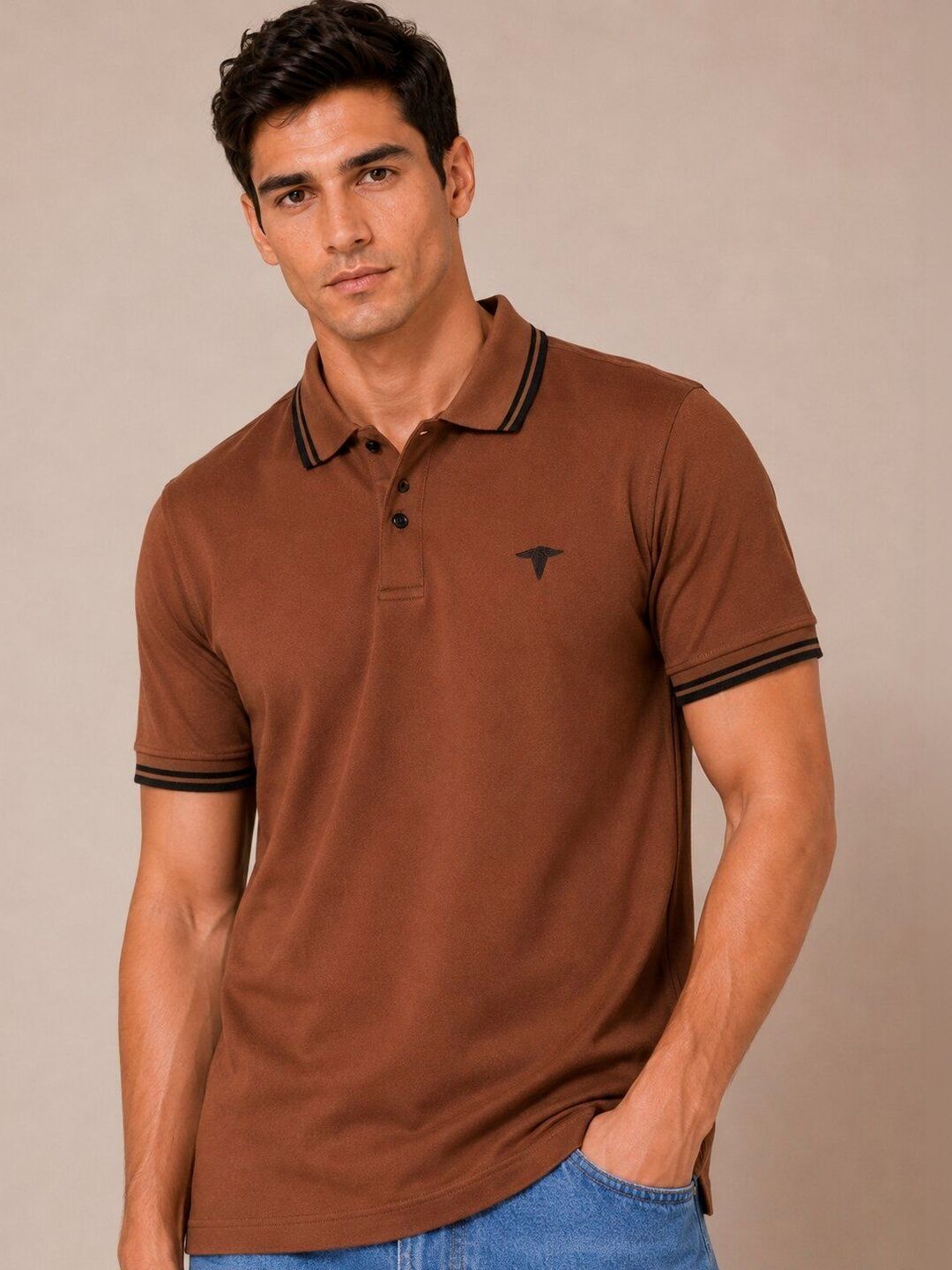 Roadster Men Polo Collar T-shirt-picture-47