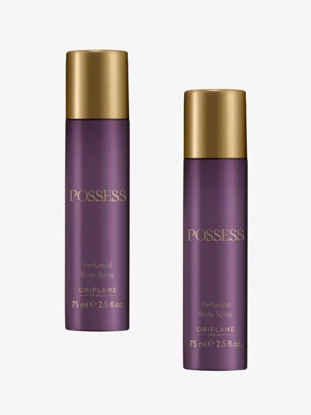 Oriflame Sweden Set Of 2 Possess Long Lasting Body Spray - 75 ml Each-picture-1