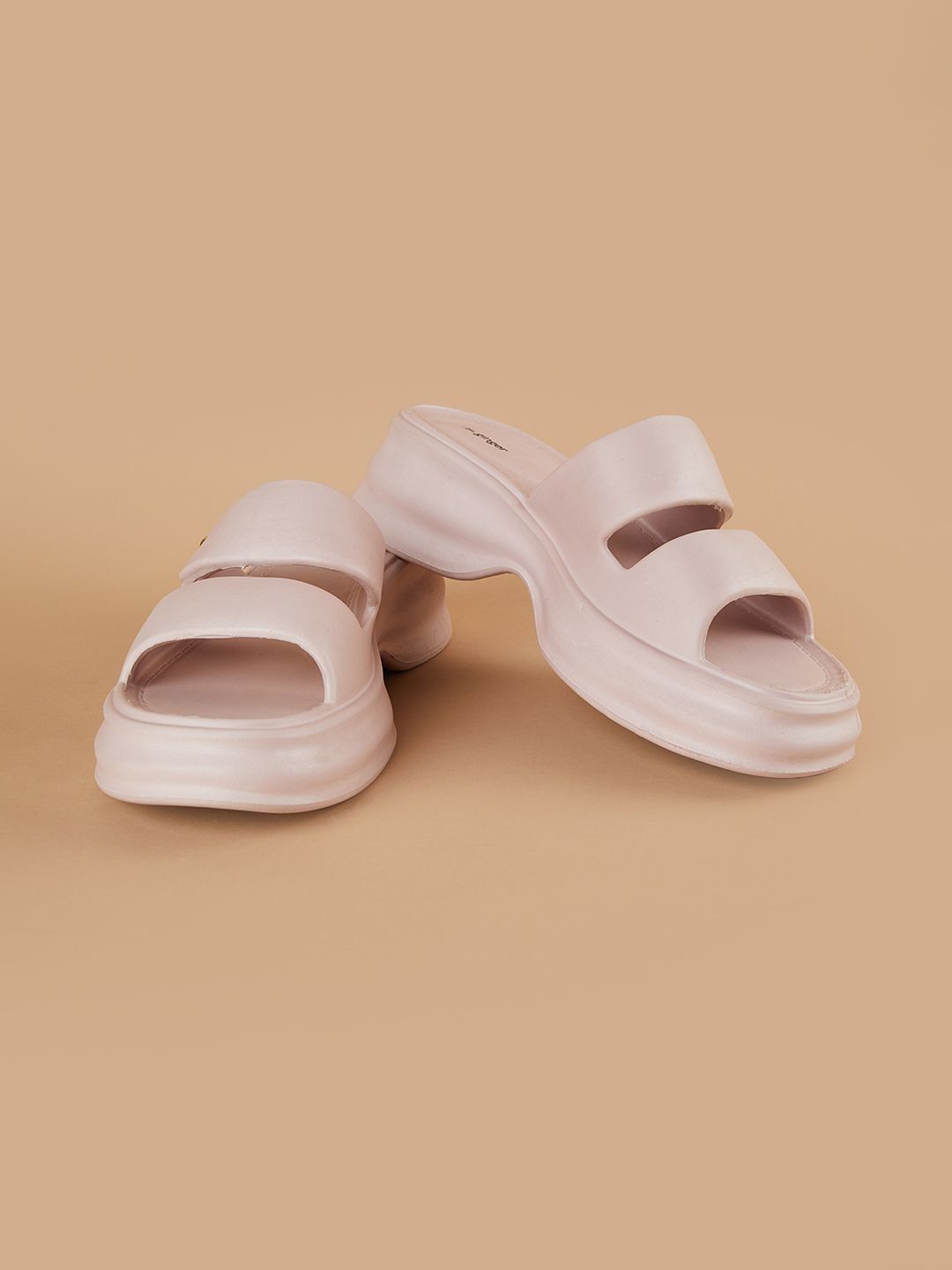 Ginger by Lifestyle PU Platform Sandals-image-8
