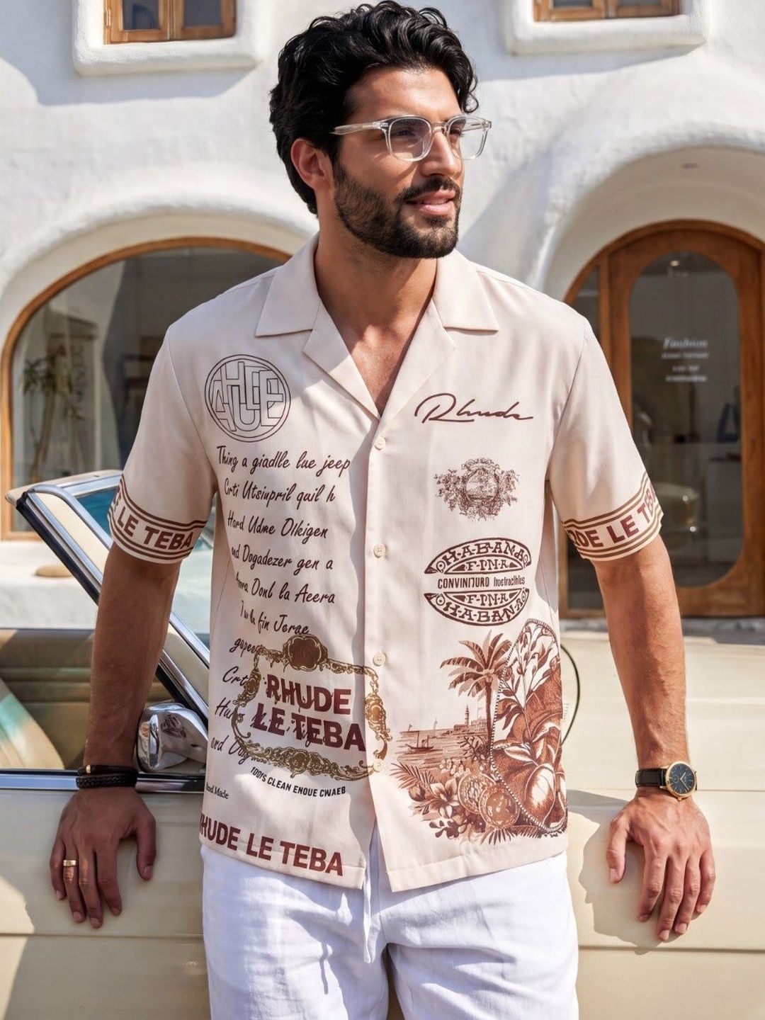 Stenfia Men Relaxed Printed Casual Shirt-picture-25