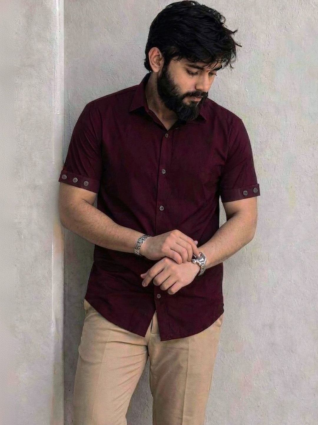 Anneca Men Relaxed Casual Shirt-picture-33