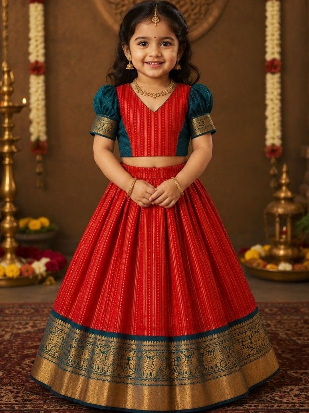 Ethzy Girls Ready to Wear Lehenga &-picture-27