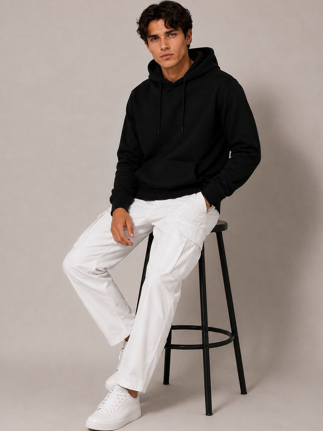 Roadster Men Hooded Sweatshirt-picture-31