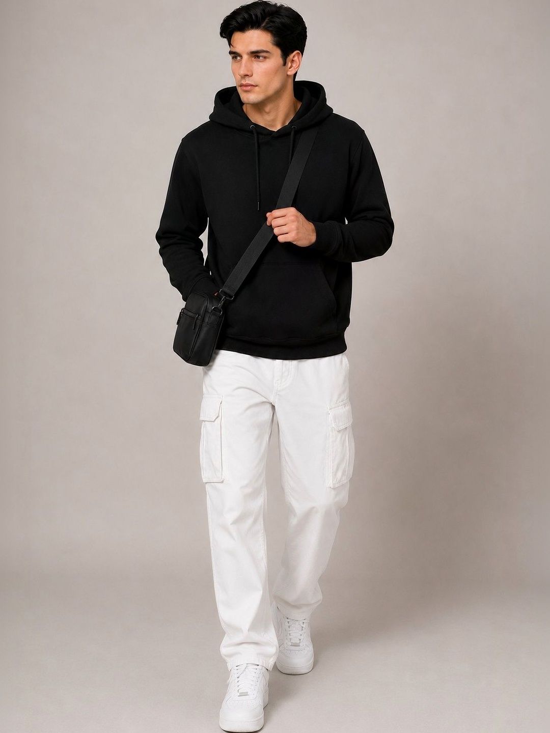 Roadster Men Hooded Sweatshirt-picture-16