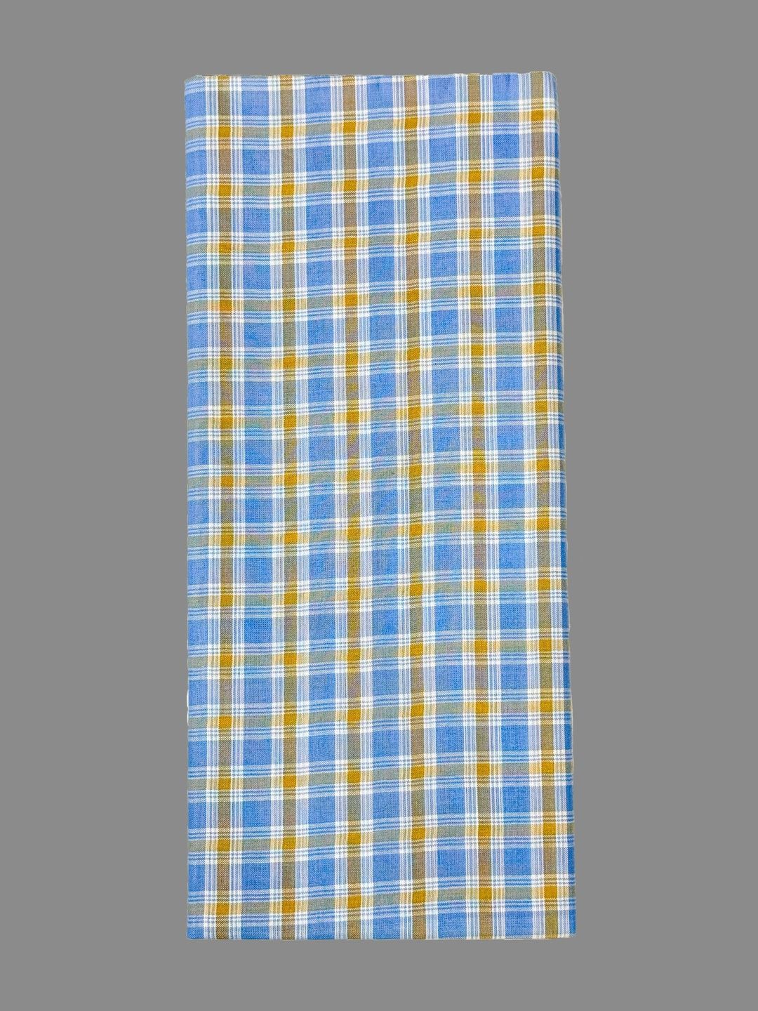 Sawariya handloom Men Checked Cotton Dhoti Dhotis-image-20