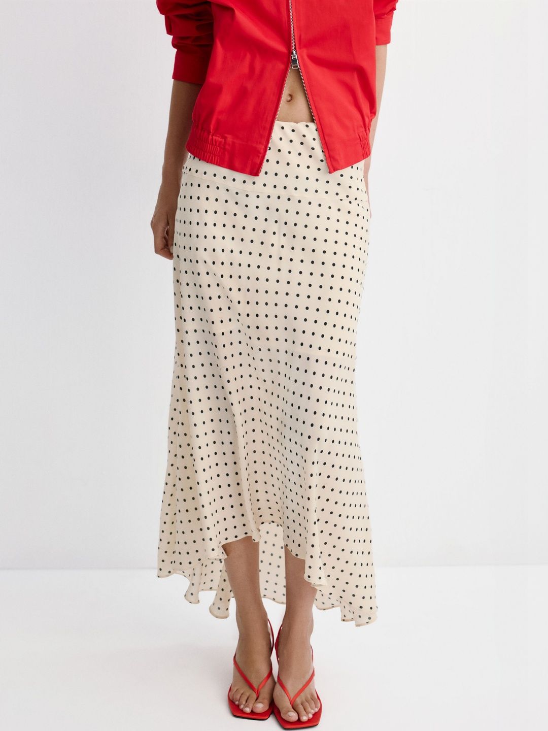 MANGO Women Midi A-Line Skirt-picture-39