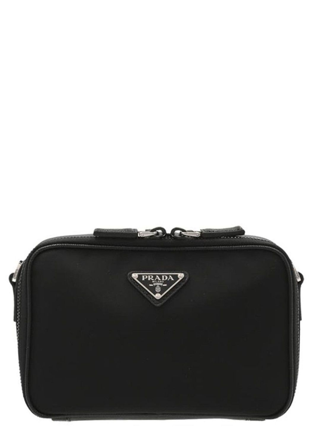 Prada Black Logo Crossbody Bag-image-39
