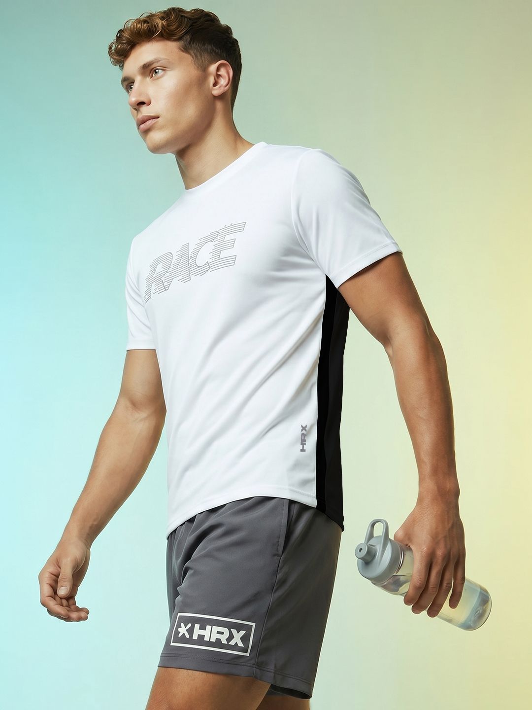 HRX by Hrithik Roshan Typography Printed Running T-shirt-picture-50