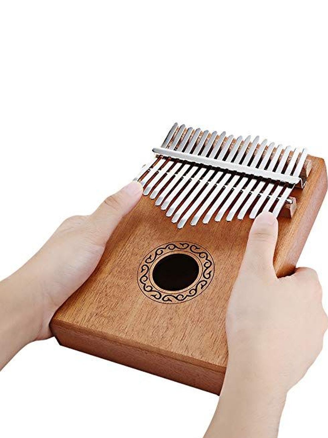 HASTHIP 17-Key Mahogany Kalimba Thumb Piano-image-44