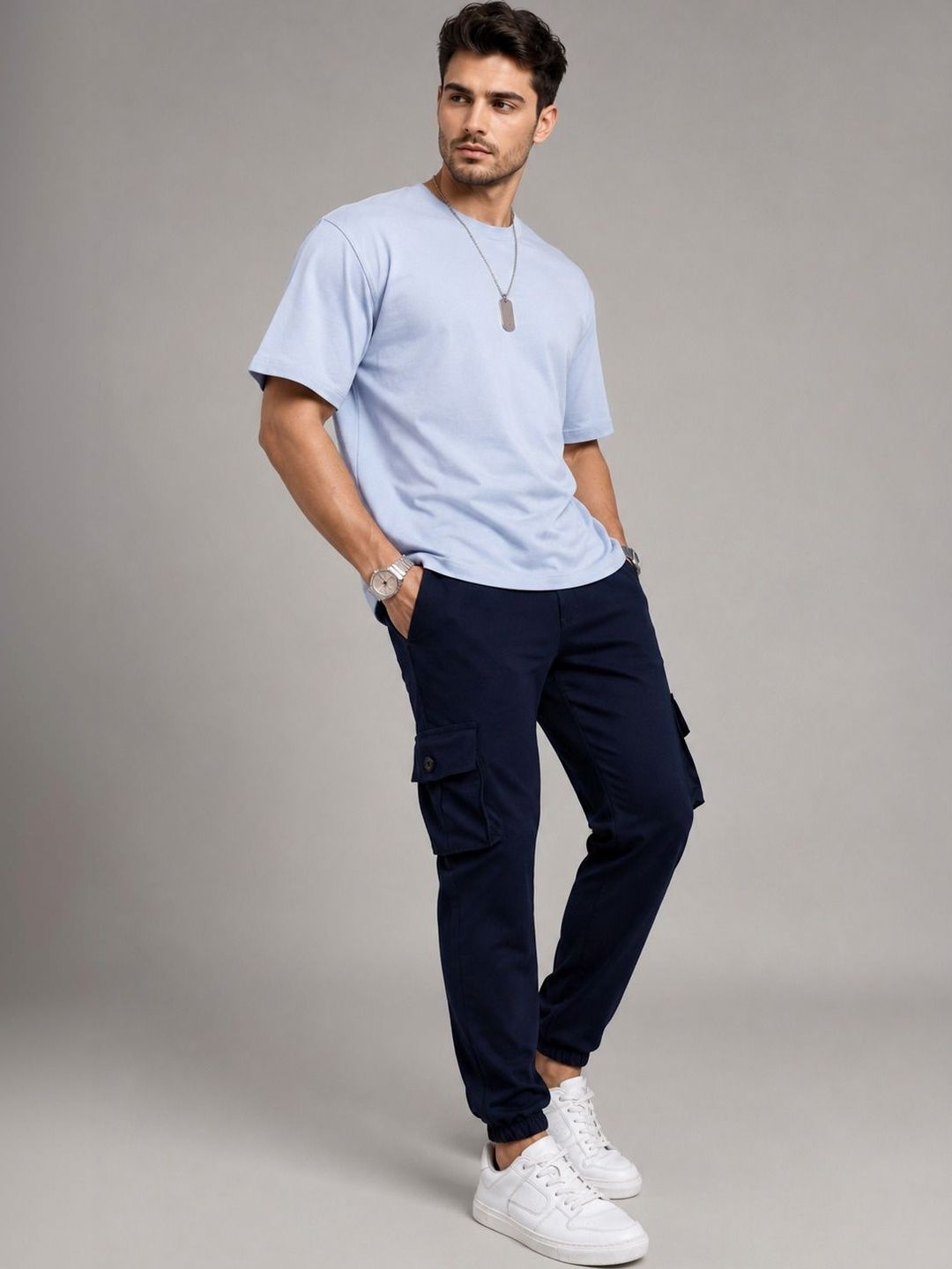 MaverIQ Men Smart Trousers-picture-13
