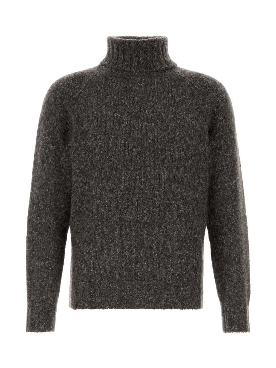 brunello cucinelli Grey Turtle Neck Sweaters-picture-46