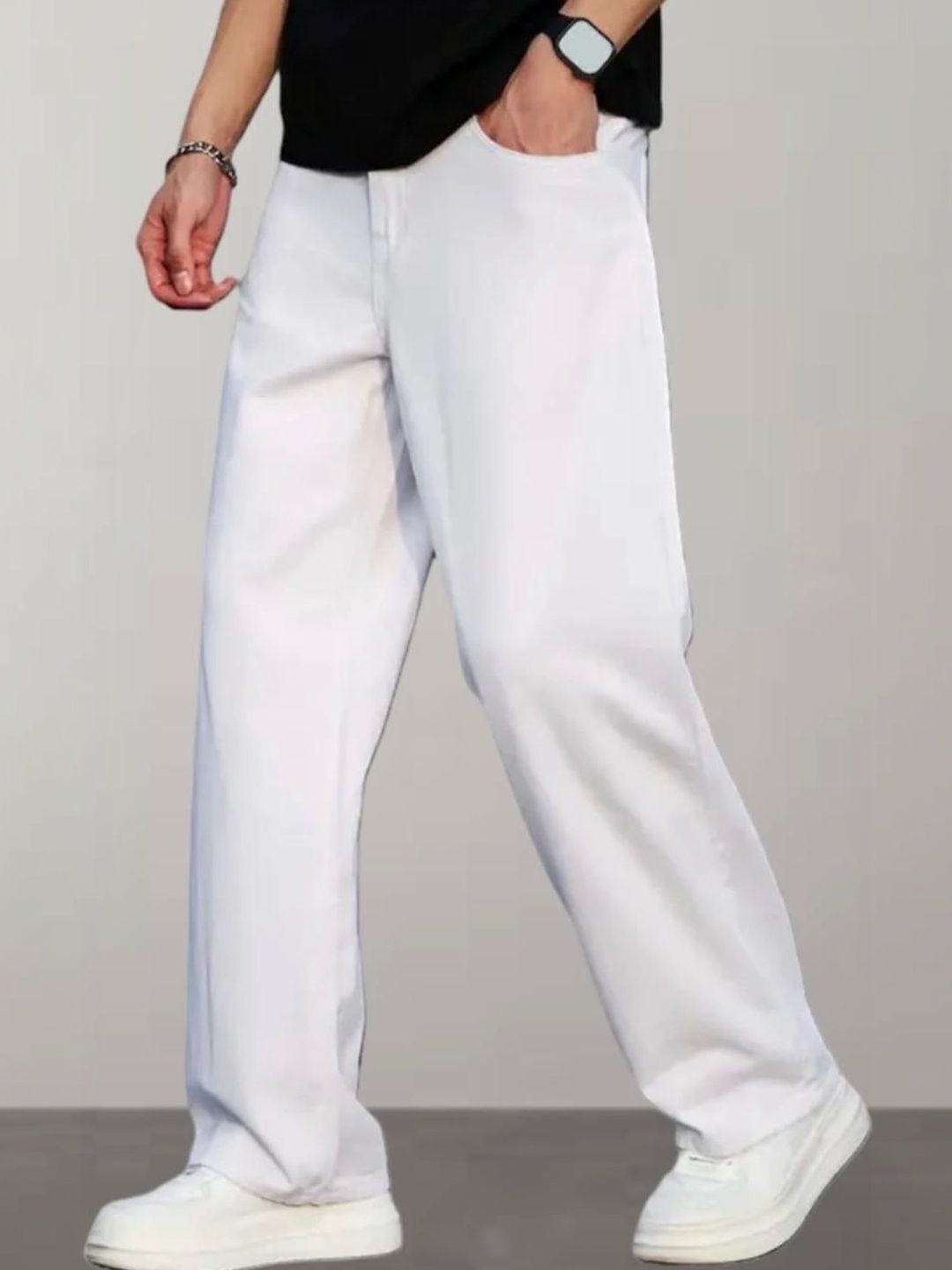DASHING FIT Men Boyfriend Fit Mid-Rise Stretchable Jeans-picture-23