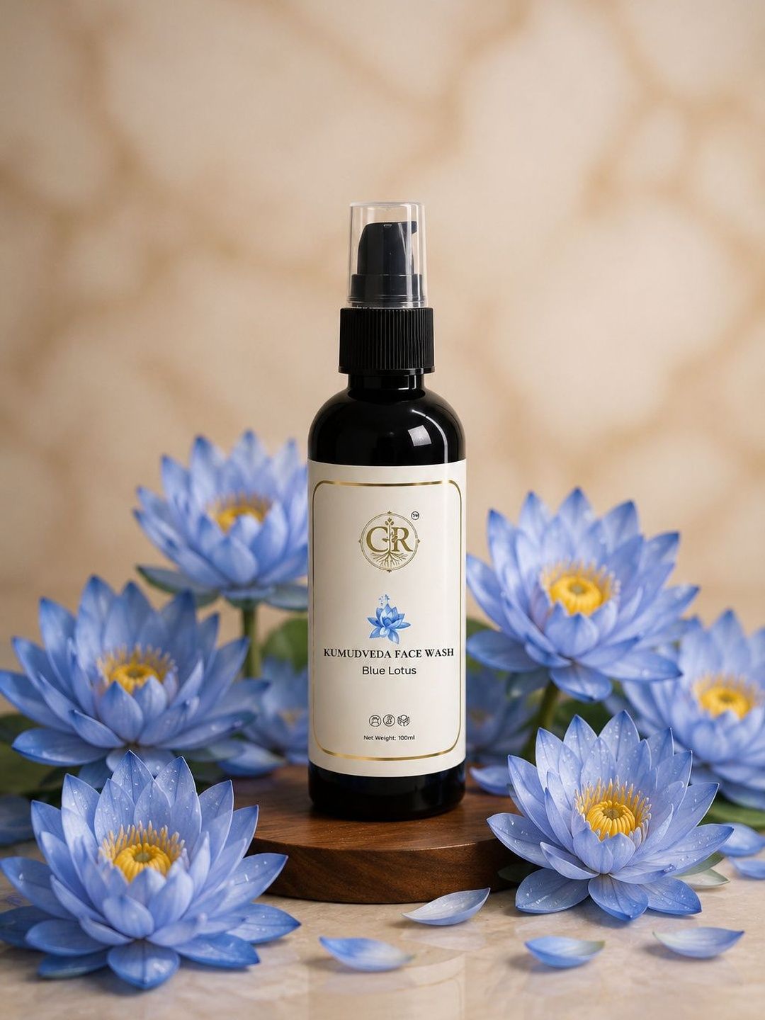 CosmicRasa Kumud Veda Face Wash - 100 ml-image-49