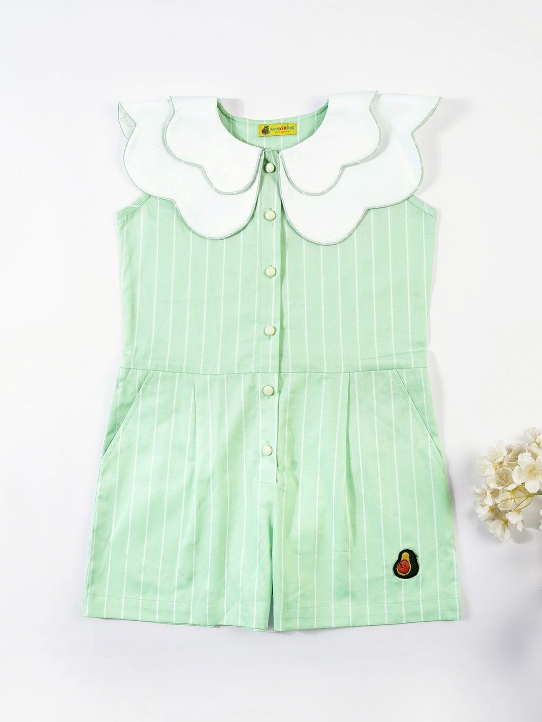 AVOKIDDOS Girls Striped Jumpsuit-picture-29