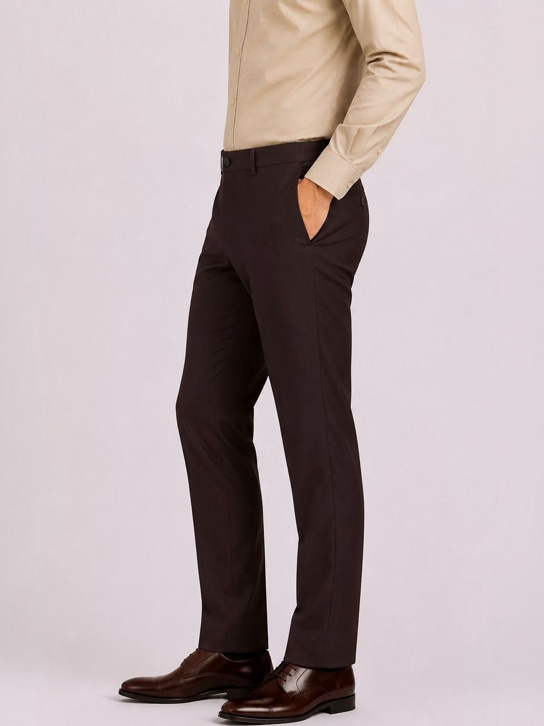 INVICTUS Men Comfort Wrinkle Free Trousers-picture-29