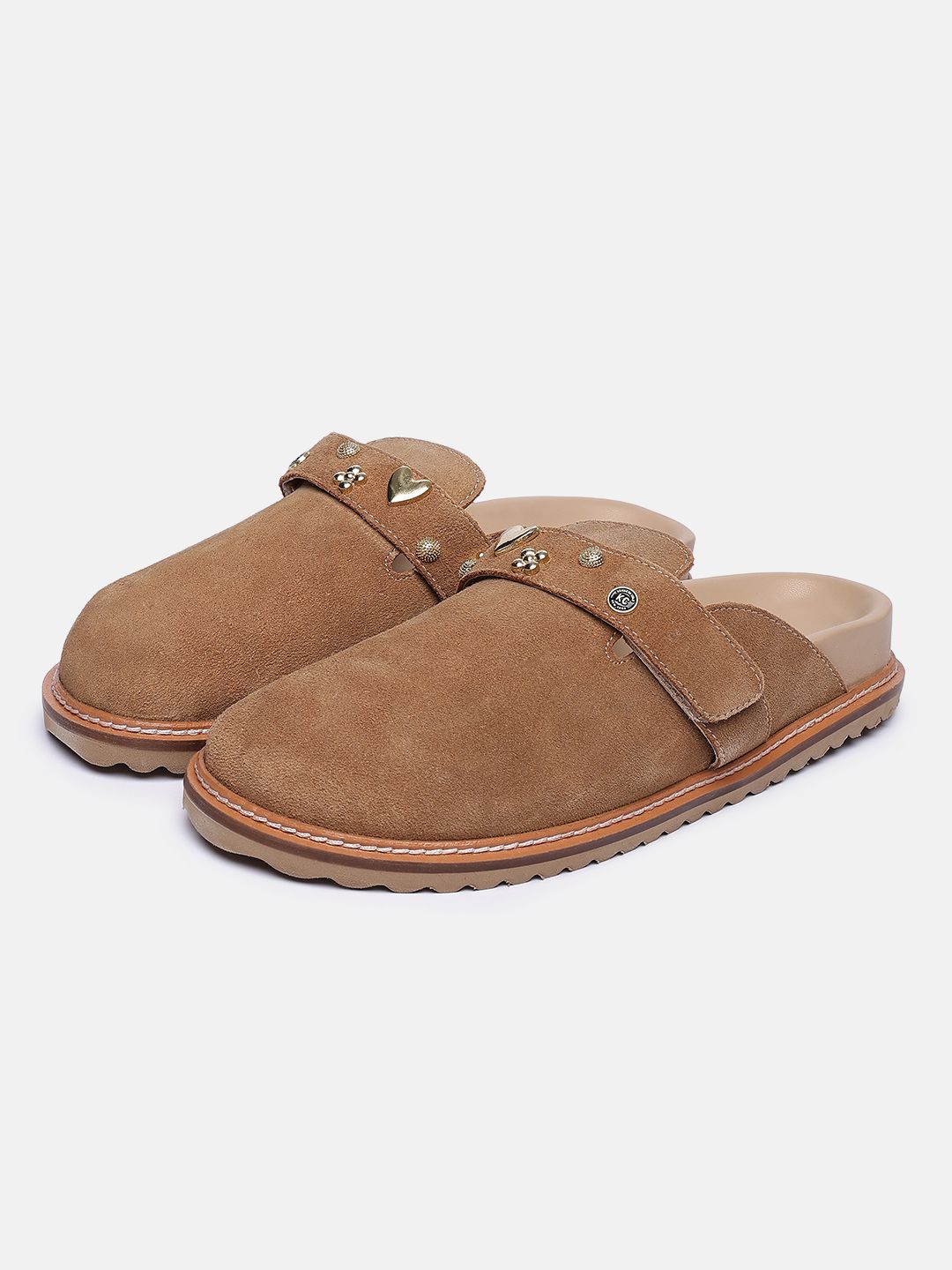 Kenneth Cole Women Textured Leather Mules Flats-picture-41
