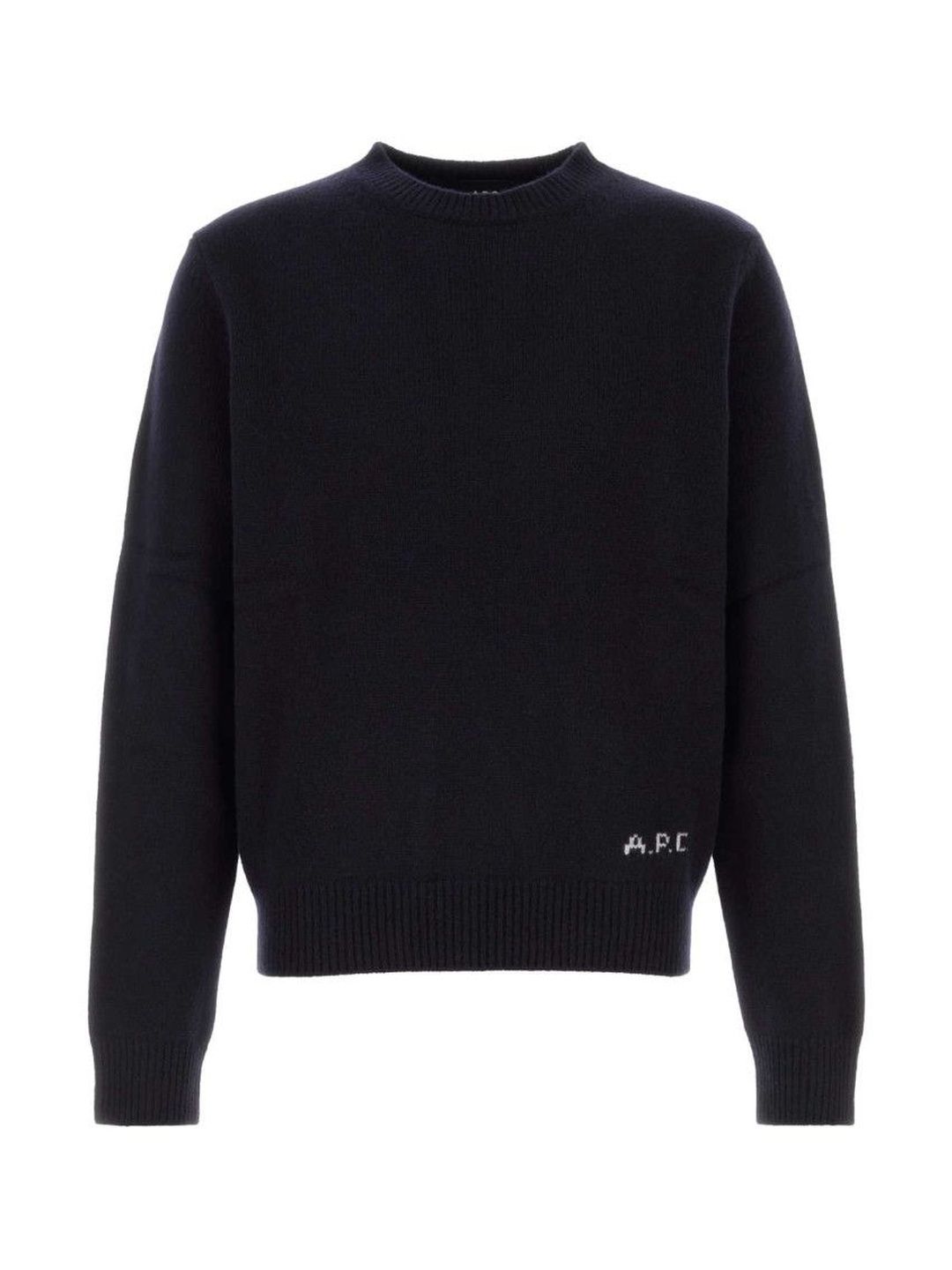 a.p.c. Dark Blue Relaxed Sweaters-picture-30