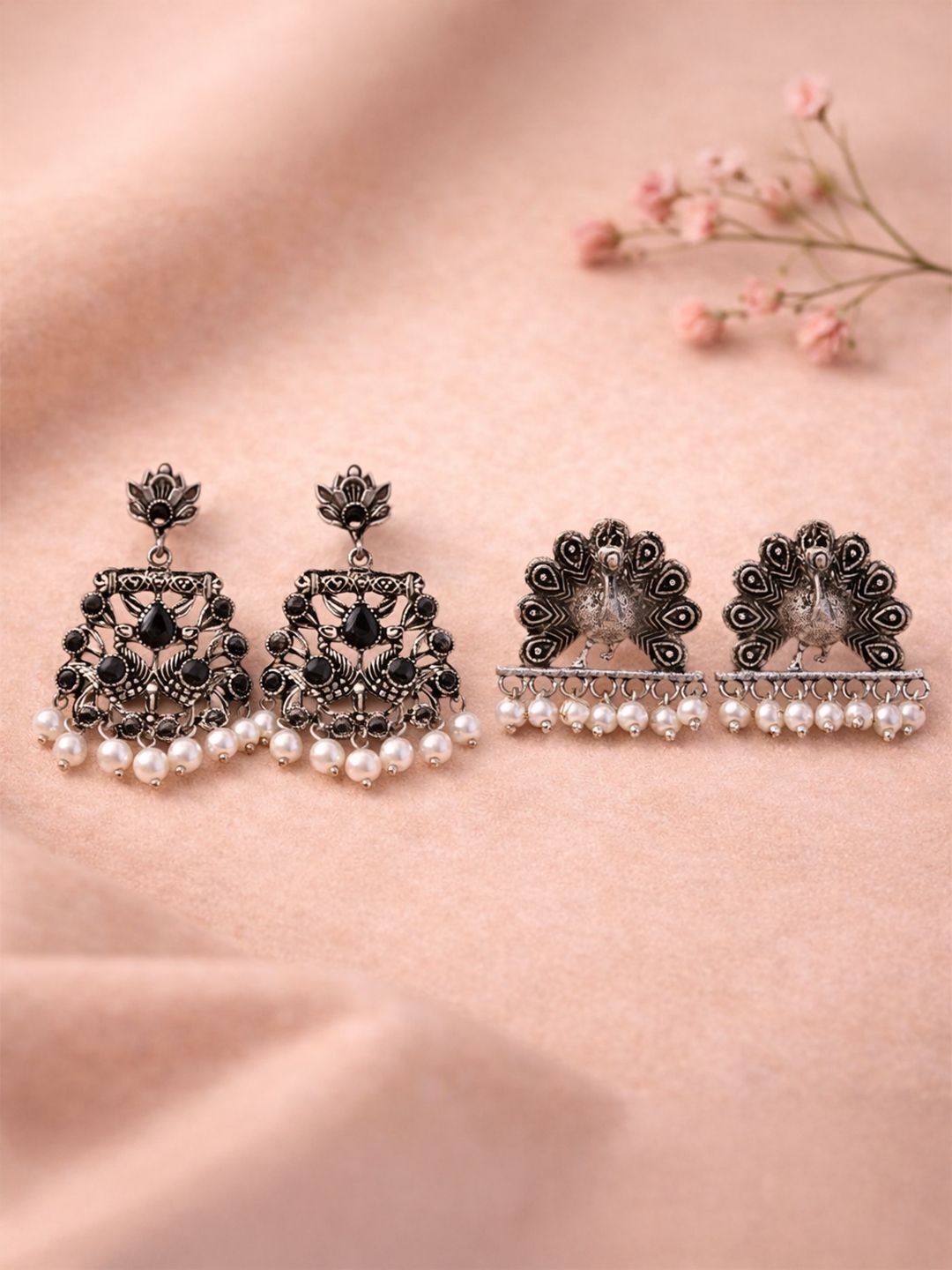 Stylishkudi Geometric Drop Earrings-picture-17