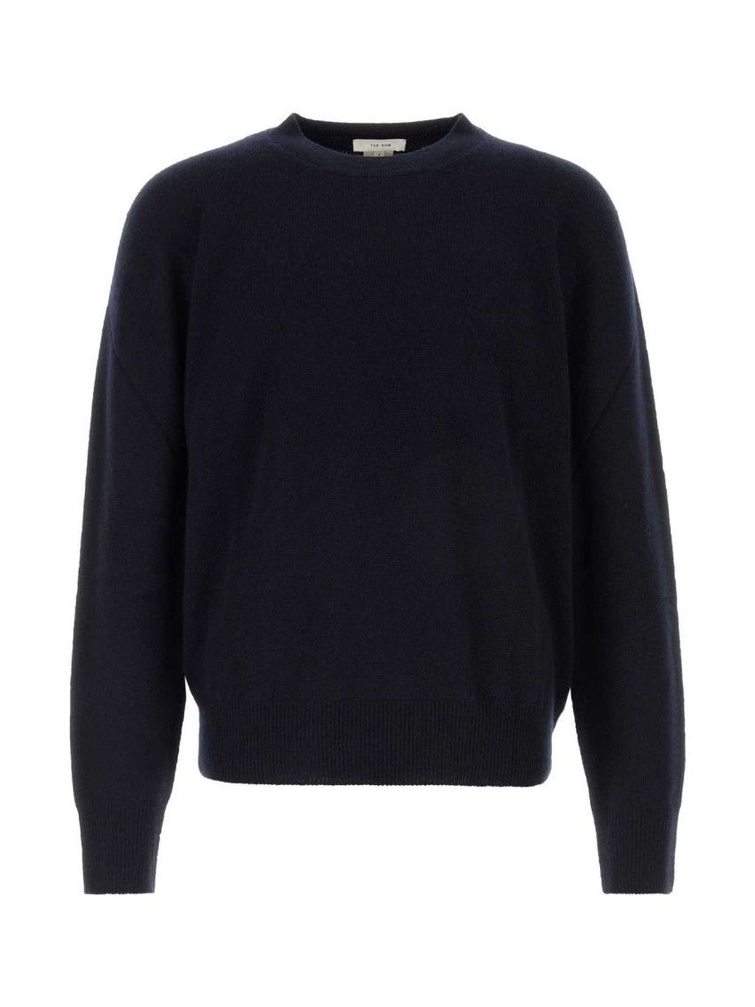 Dark Navy Solid Sweater-image-26