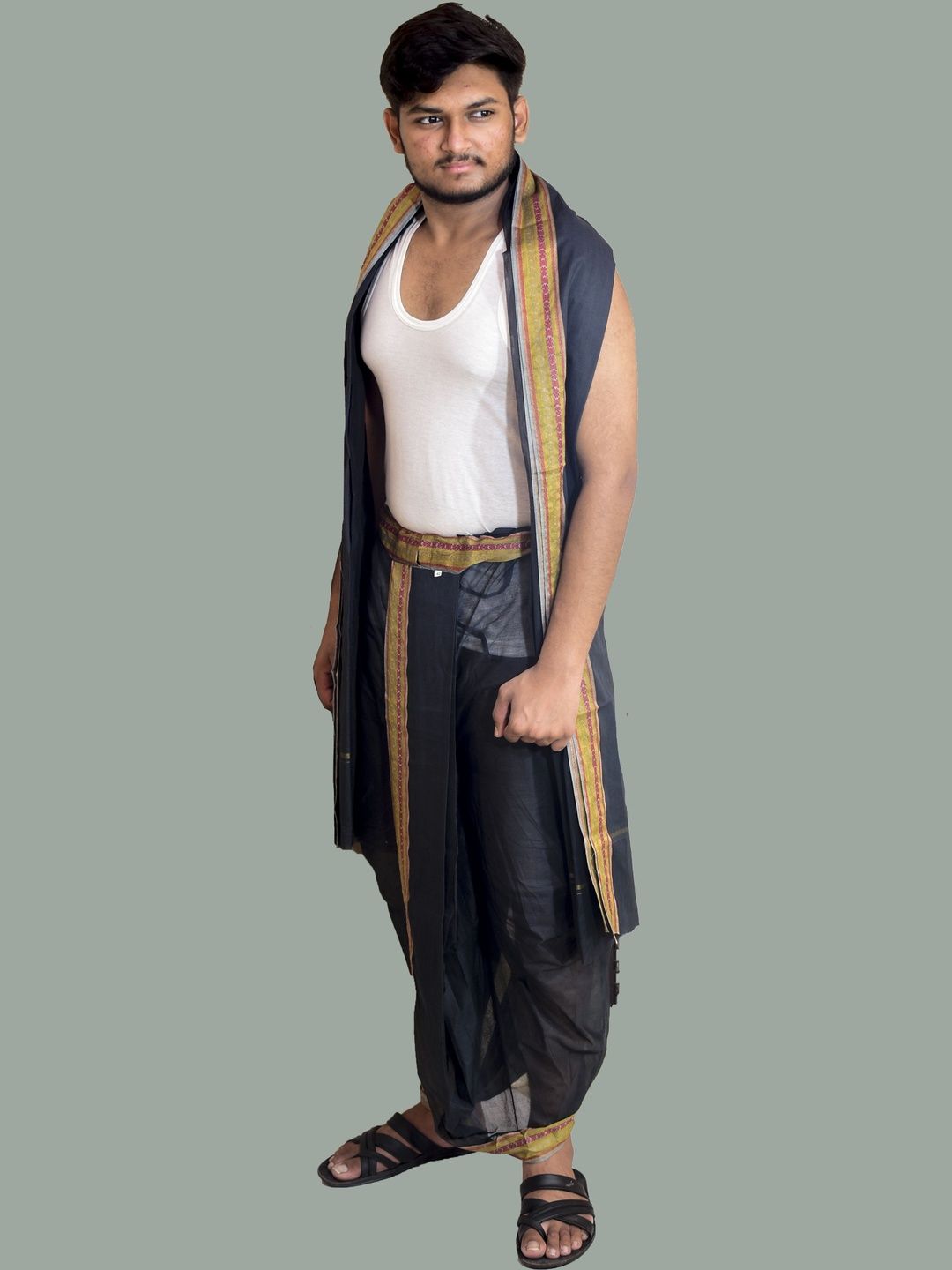 Sawariya handloom Men Cotton Dhoti Dhotis-picture-20