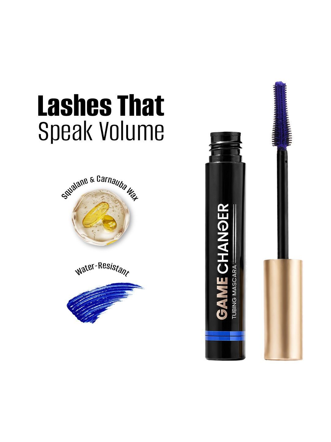SWISS BEAUTY Game Changer Tubing Mascara - 6 ml - Transform Blue-picture-41