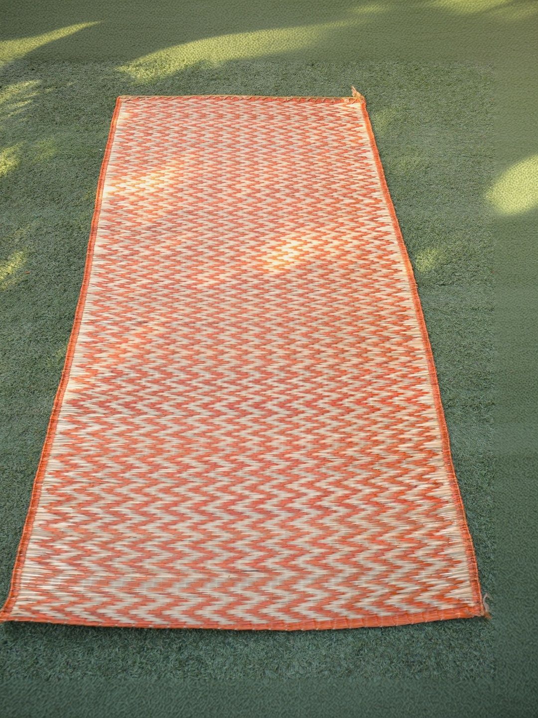 DHARINI Rust Textured Durable Floor Mat-picture-3