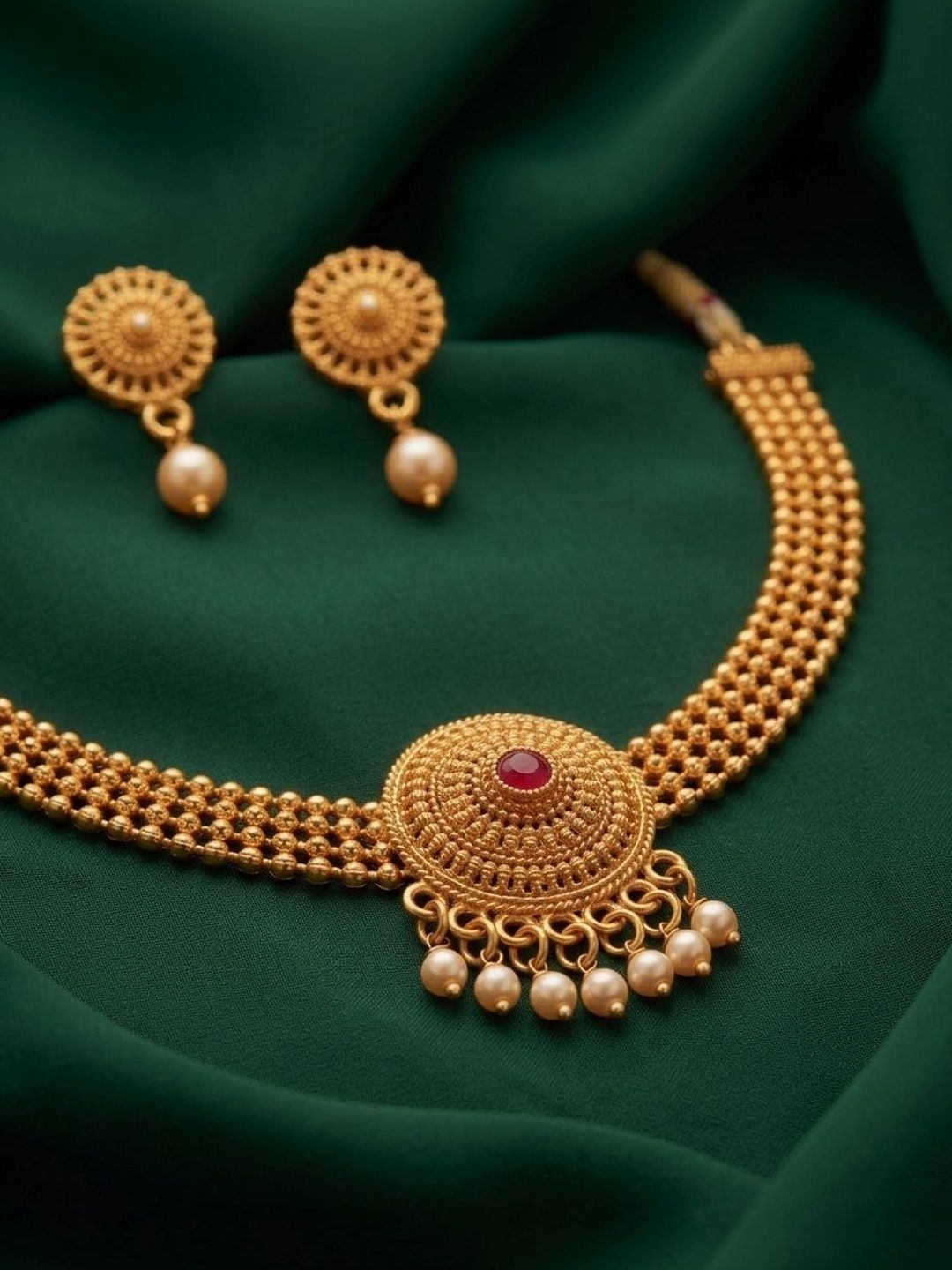 DURATI Gold-Plated Antique Necklace-picture-24