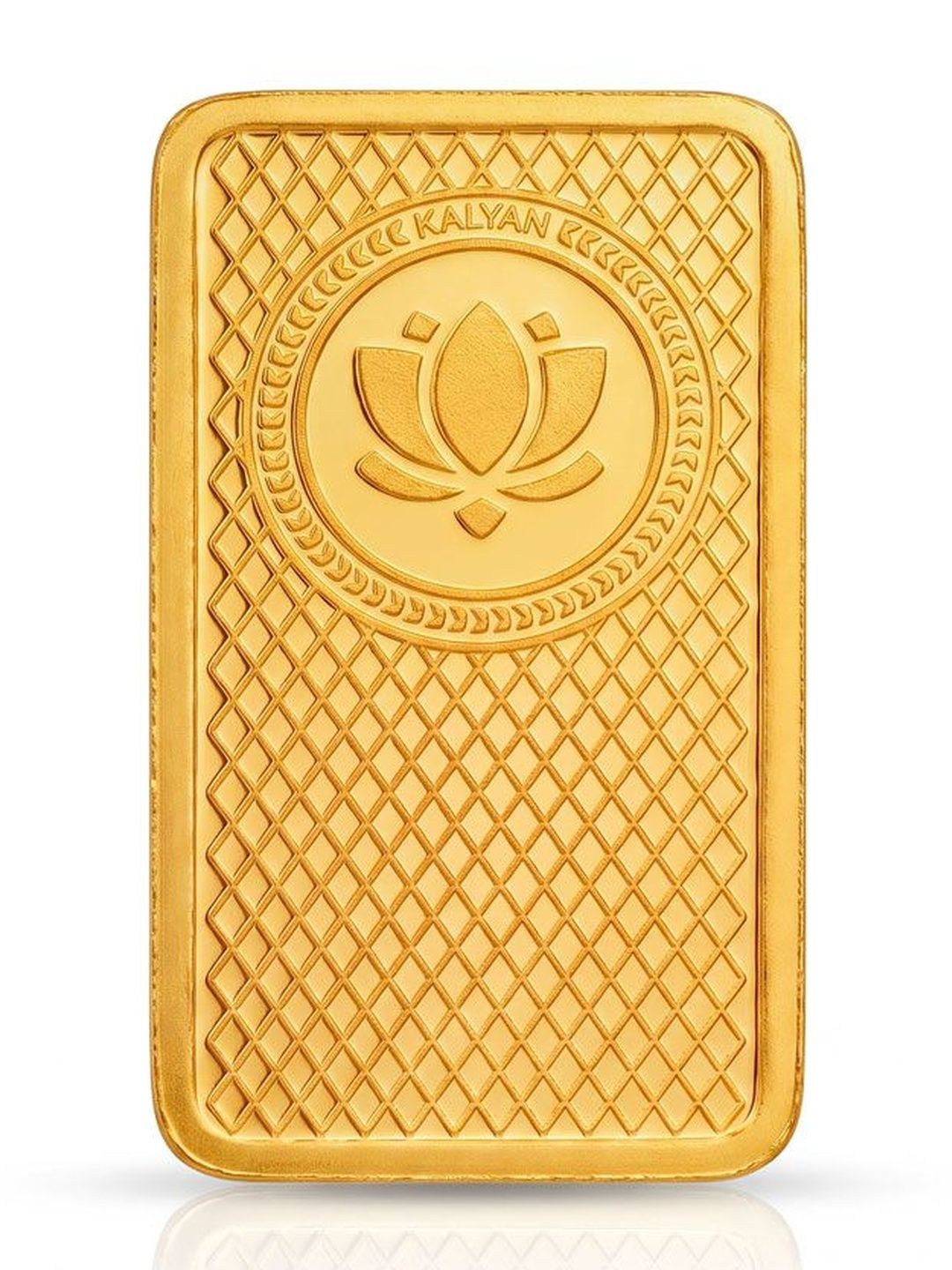 Kalyan Jewellers 24KT 999 Lotus Gold Bar Coin - 3 g-image-37